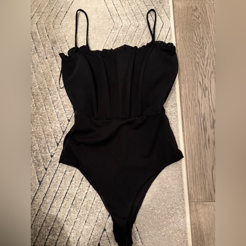 Princess Polly Black Bodysuit